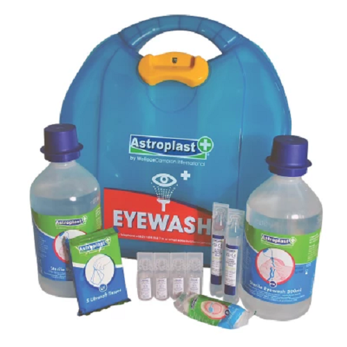 Mezzo Eye Wash First Aid Kit Dispenser, HSA Up to 5 Person (Ref 1005005) - Essential Eye Care Kit Additional Image 1